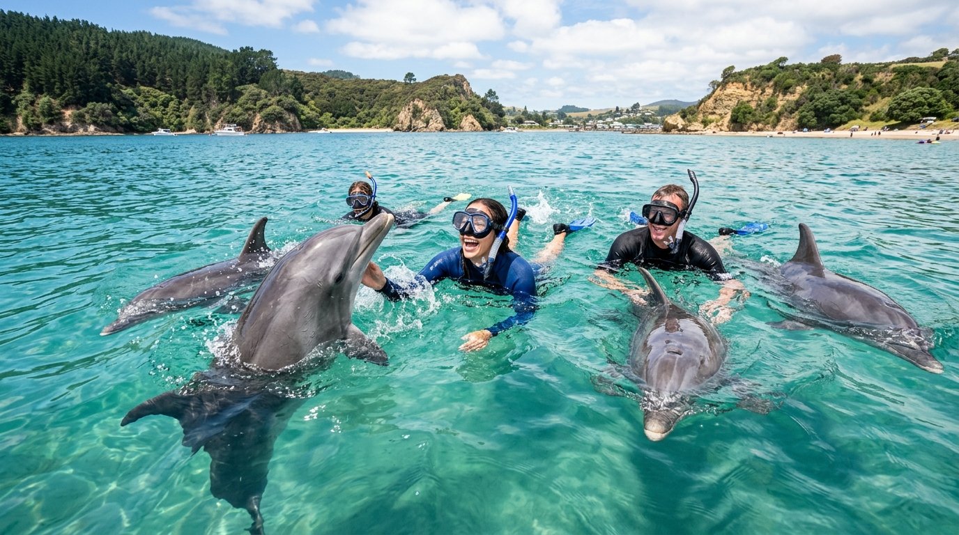 Dolphin Bay - Dolphin Swim