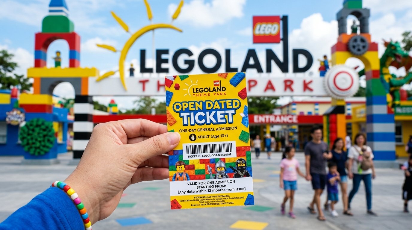 Legoland Theme Park, Open Dated Ticket