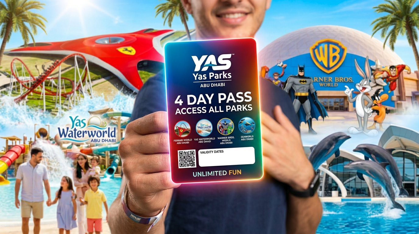 YAS Yas Parks - 3 day pass