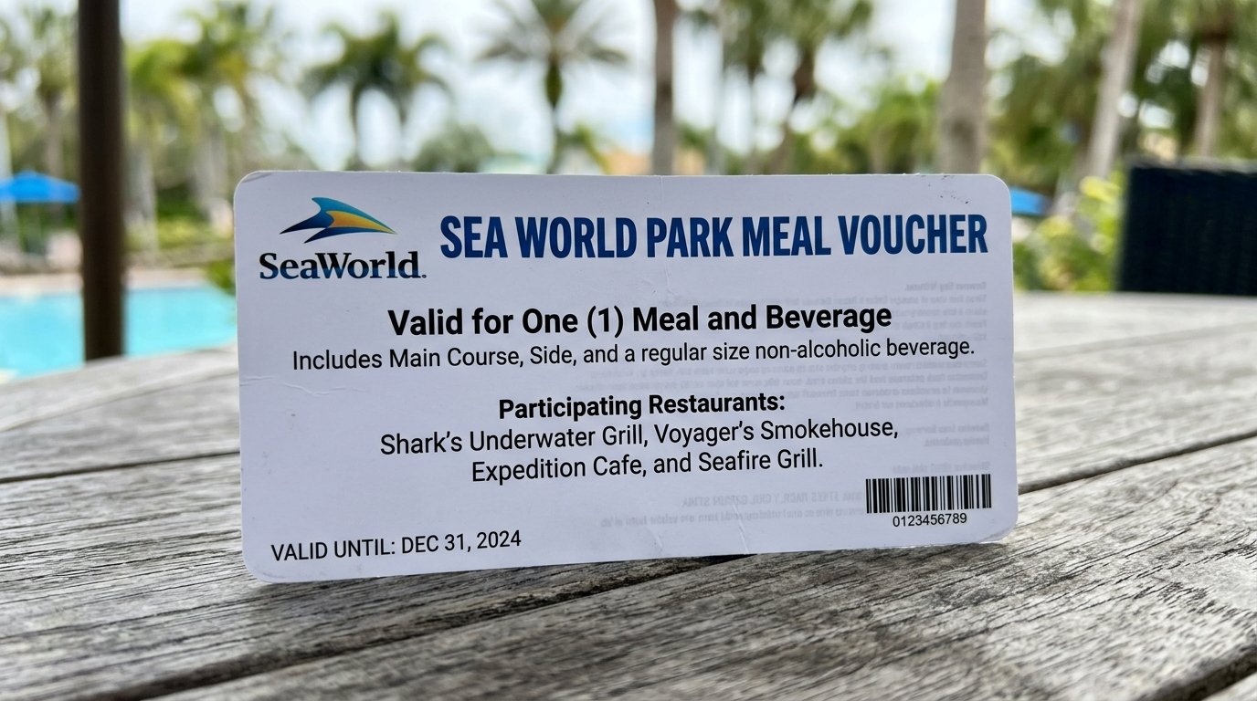 SeaWorld Park Meal Voucher