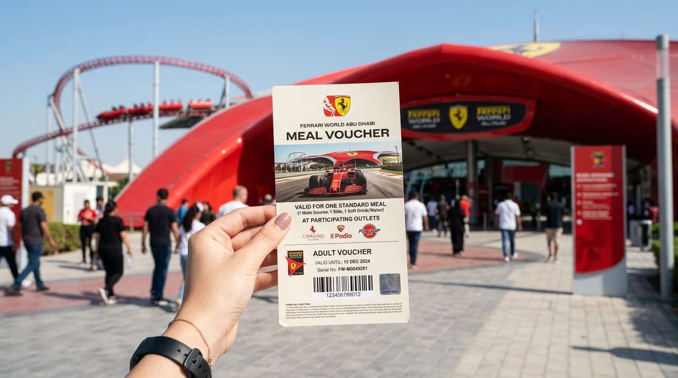 FERRARI WORLD Ferrari Park Meal Voucher